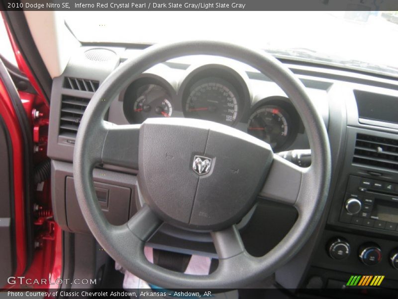 Inferno Red Crystal Pearl / Dark Slate Gray/Light Slate Gray 2010 Dodge Nitro SE