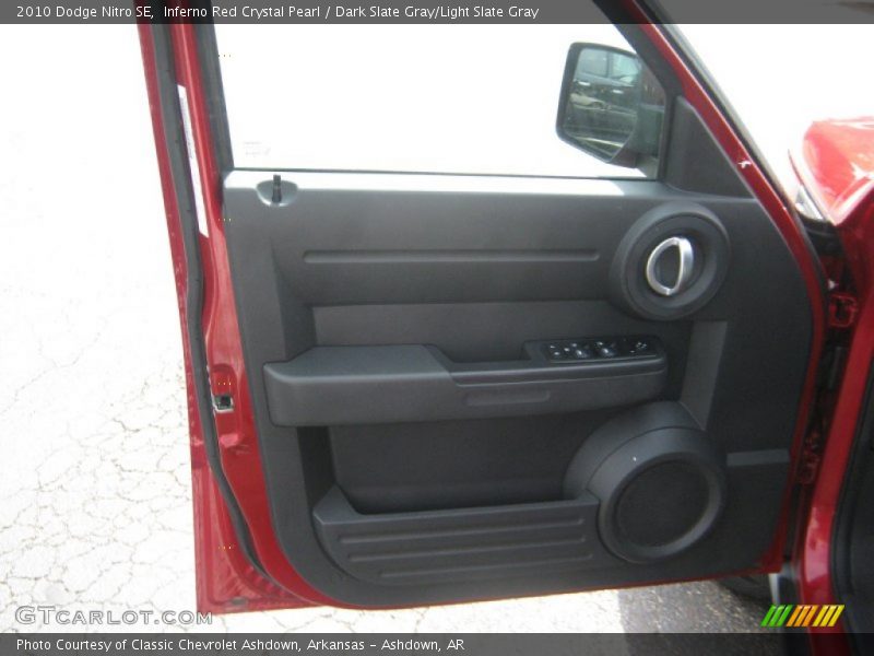 Inferno Red Crystal Pearl / Dark Slate Gray/Light Slate Gray 2010 Dodge Nitro SE