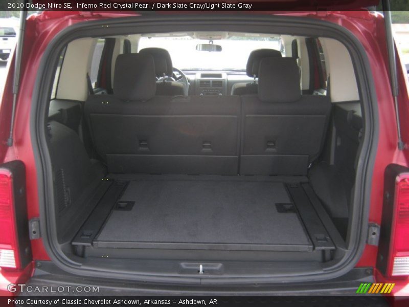 Inferno Red Crystal Pearl / Dark Slate Gray/Light Slate Gray 2010 Dodge Nitro SE