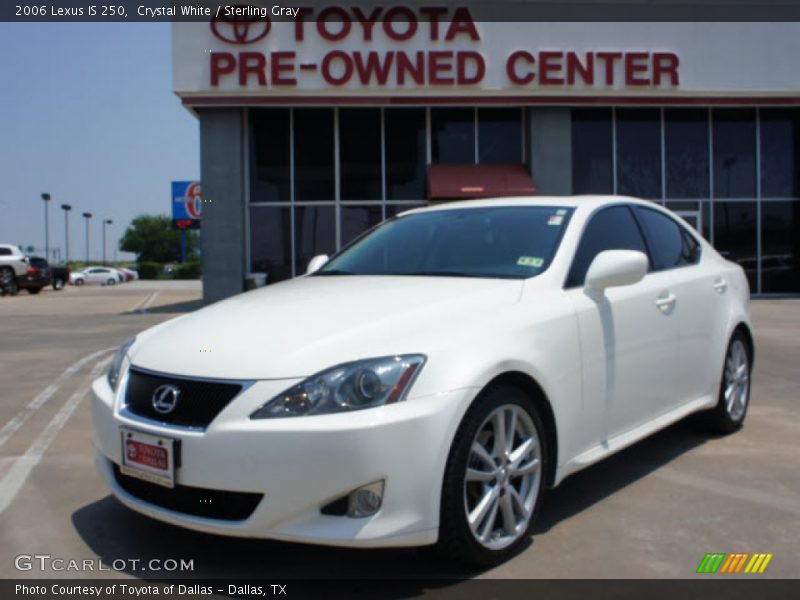 Crystal White / Sterling Gray 2006 Lexus IS 250