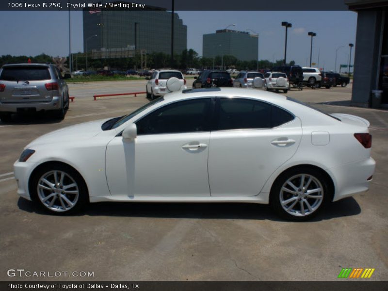 Crystal White / Sterling Gray 2006 Lexus IS 250