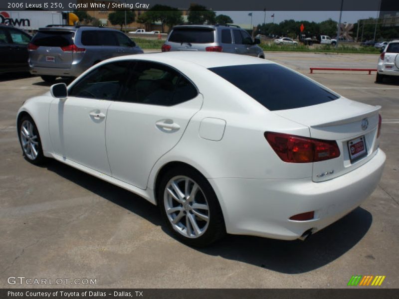 Crystal White / Sterling Gray 2006 Lexus IS 250