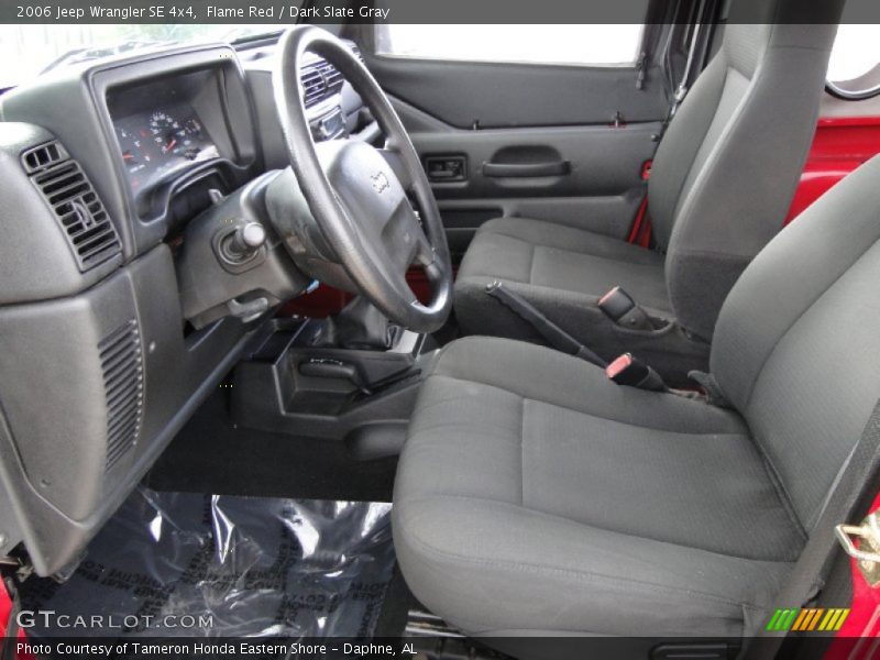 Flame Red / Dark Slate Gray 2006 Jeep Wrangler SE 4x4