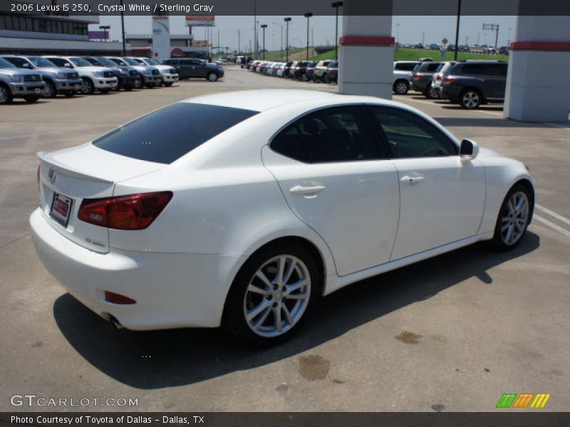 Crystal White / Sterling Gray 2006 Lexus IS 250
