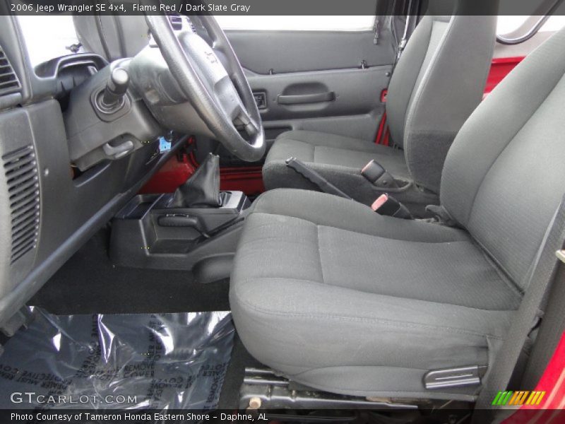 Flame Red / Dark Slate Gray 2006 Jeep Wrangler SE 4x4