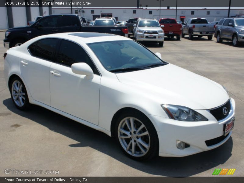 Crystal White / Sterling Gray 2006 Lexus IS 250