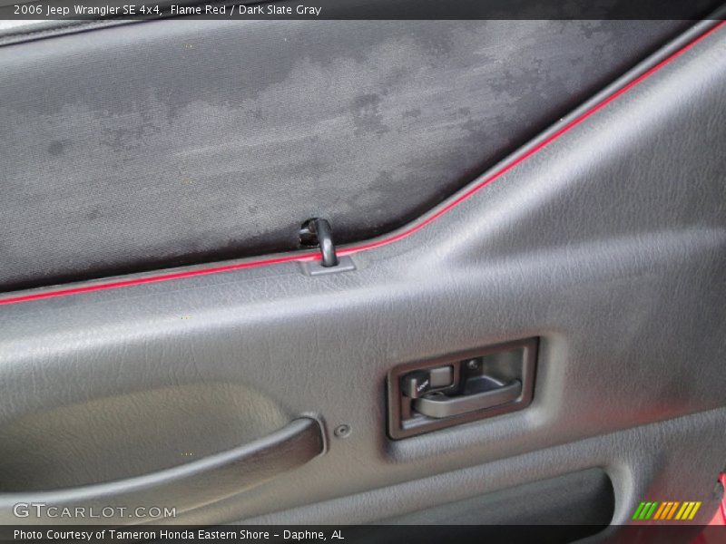 Flame Red / Dark Slate Gray 2006 Jeep Wrangler SE 4x4
