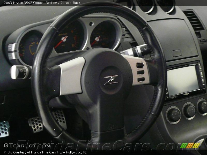 Redline / Carbon Black 2003 Nissan 350Z Coupe