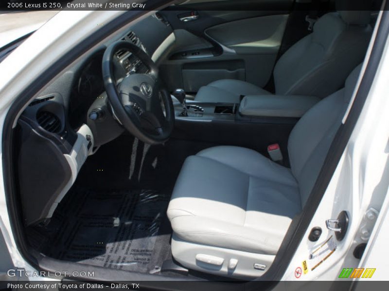 Crystal White / Sterling Gray 2006 Lexus IS 250