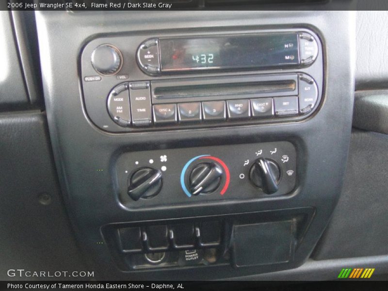 Flame Red / Dark Slate Gray 2006 Jeep Wrangler SE 4x4