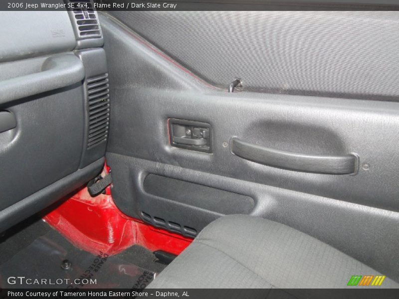 Flame Red / Dark Slate Gray 2006 Jeep Wrangler SE 4x4