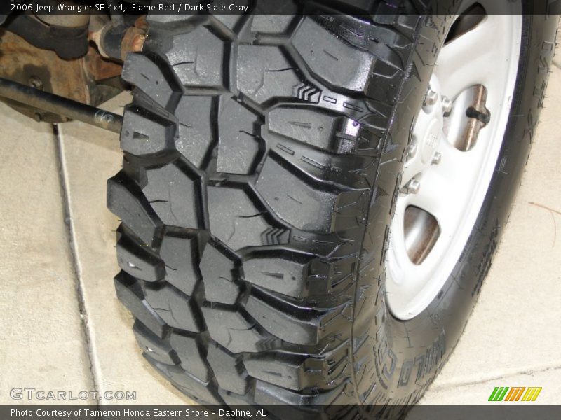 Flame Red / Dark Slate Gray 2006 Jeep Wrangler SE 4x4