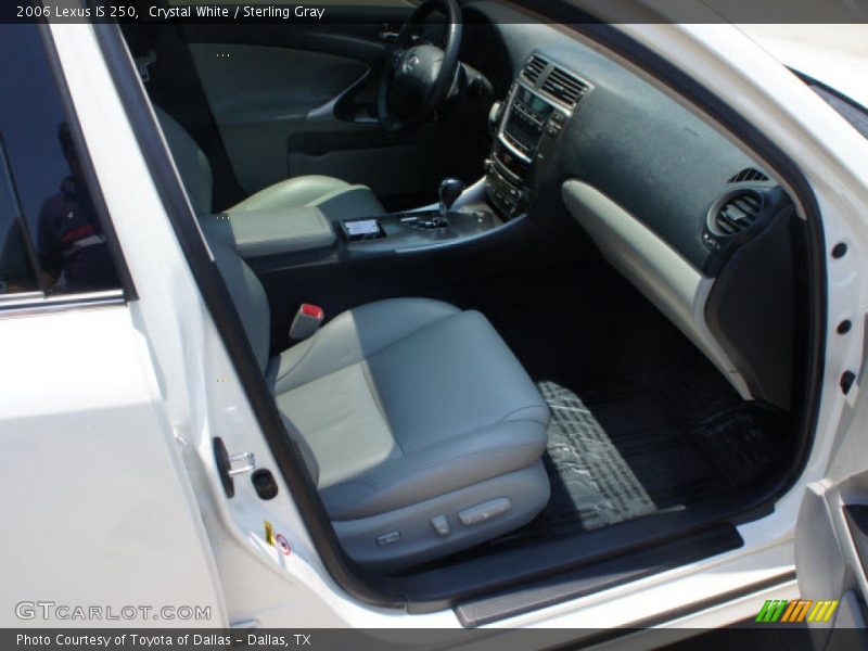Crystal White / Sterling Gray 2006 Lexus IS 250