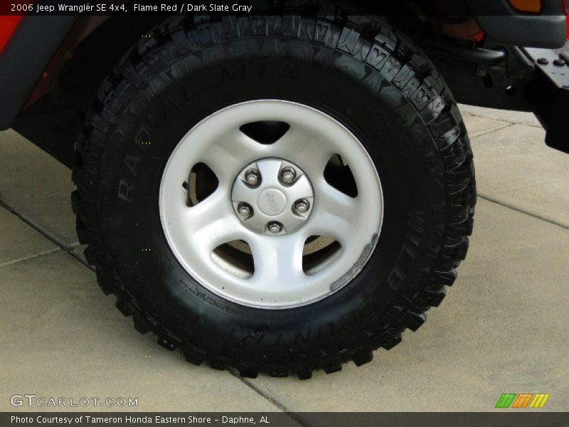 Flame Red / Dark Slate Gray 2006 Jeep Wrangler SE 4x4