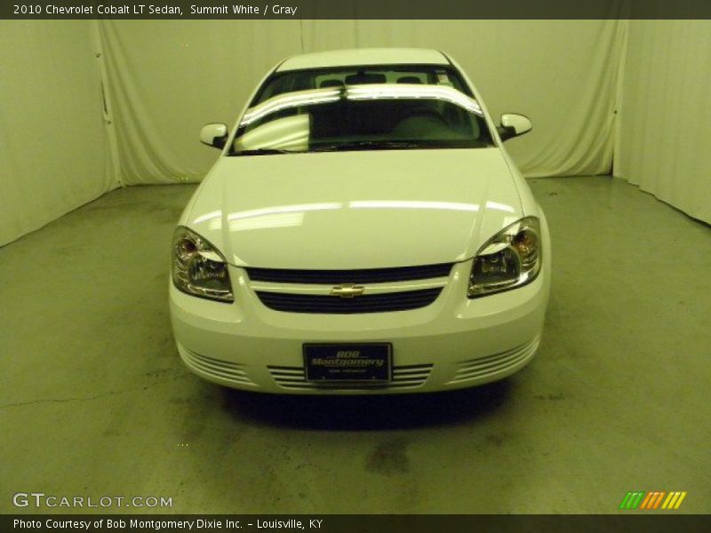 Summit White / Gray 2010 Chevrolet Cobalt LT Sedan
