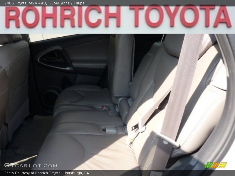 Super White / Taupe 2006 Toyota RAV4 4WD