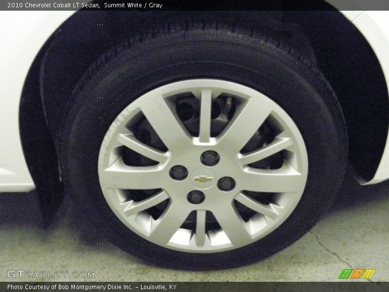 Summit White / Gray 2010 Chevrolet Cobalt LT Sedan