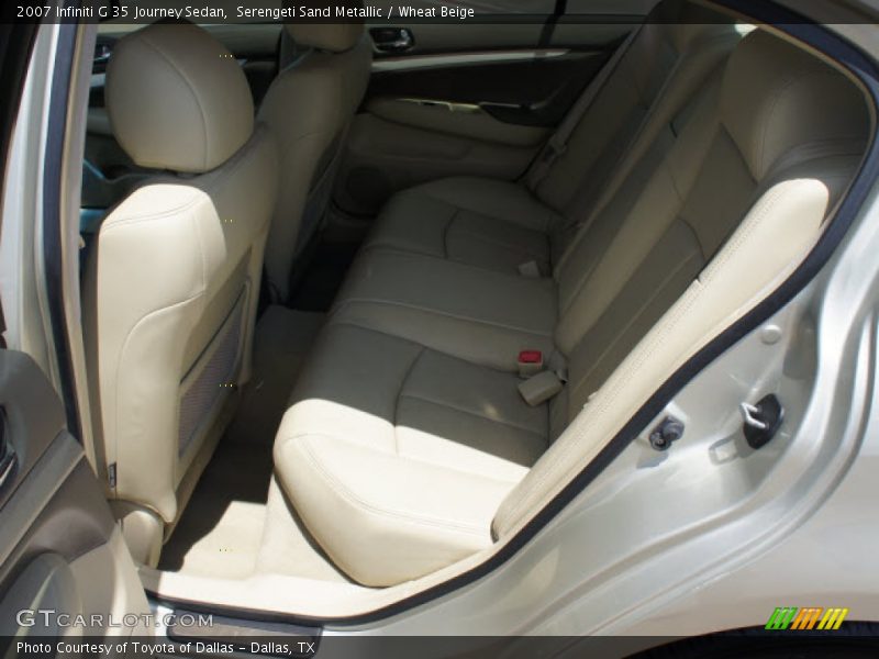 Serengeti Sand Metallic / Wheat Beige 2007 Infiniti G 35 Journey Sedan
