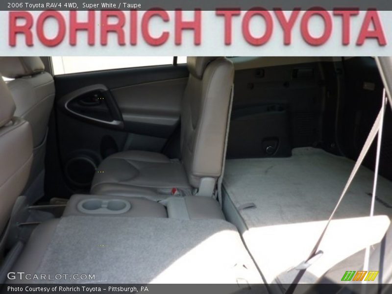 Super White / Taupe 2006 Toyota RAV4 4WD