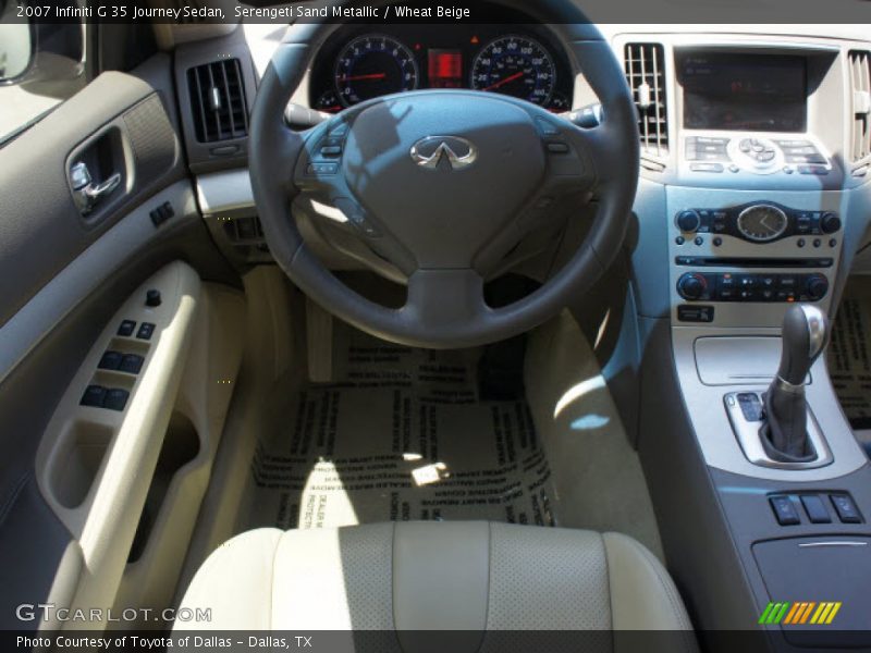 Serengeti Sand Metallic / Wheat Beige 2007 Infiniti G 35 Journey Sedan