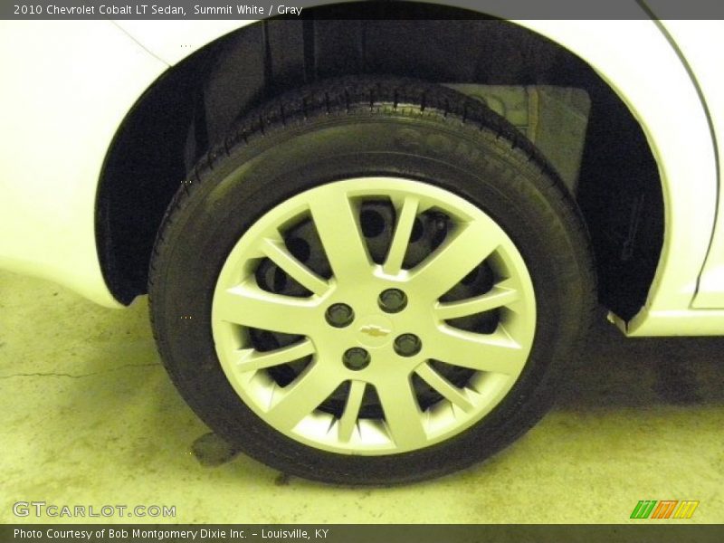 Summit White / Gray 2010 Chevrolet Cobalt LT Sedan