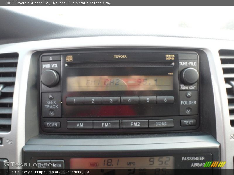 Nautical Blue Metallic / Stone Gray 2006 Toyota 4Runner SR5