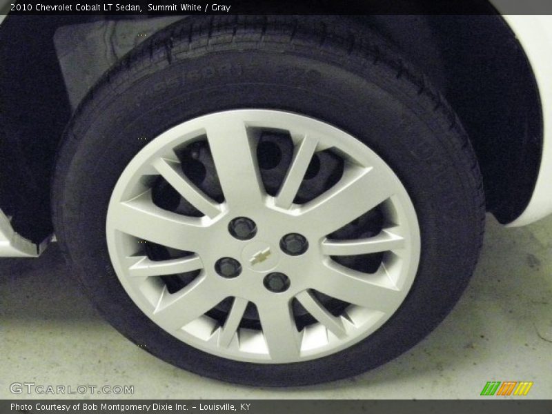 Summit White / Gray 2010 Chevrolet Cobalt LT Sedan