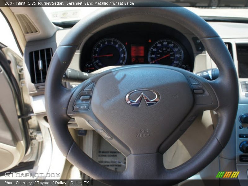 Serengeti Sand Metallic / Wheat Beige 2007 Infiniti G 35 Journey Sedan
