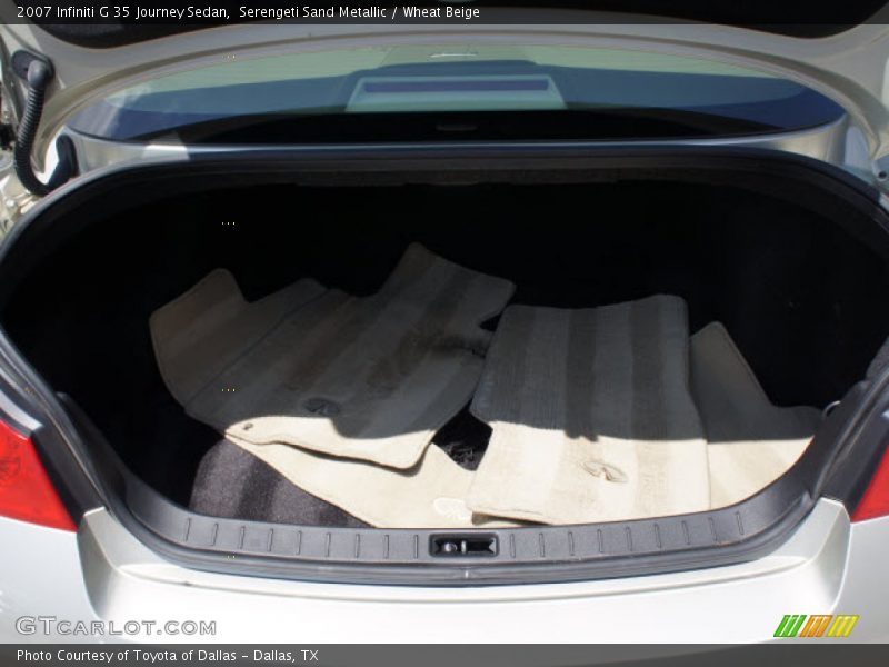 Serengeti Sand Metallic / Wheat Beige 2007 Infiniti G 35 Journey Sedan
