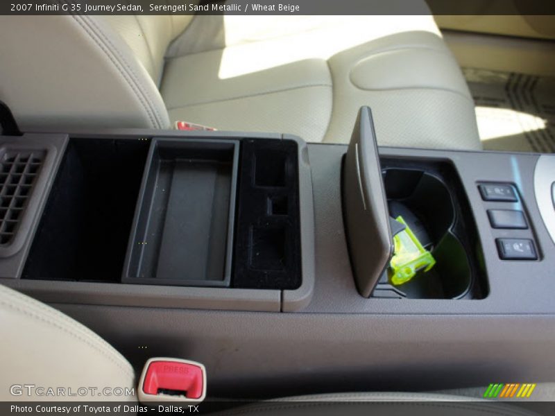 Serengeti Sand Metallic / Wheat Beige 2007 Infiniti G 35 Journey Sedan