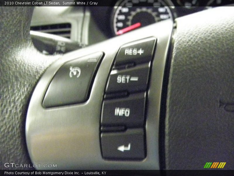 Summit White / Gray 2010 Chevrolet Cobalt LT Sedan
