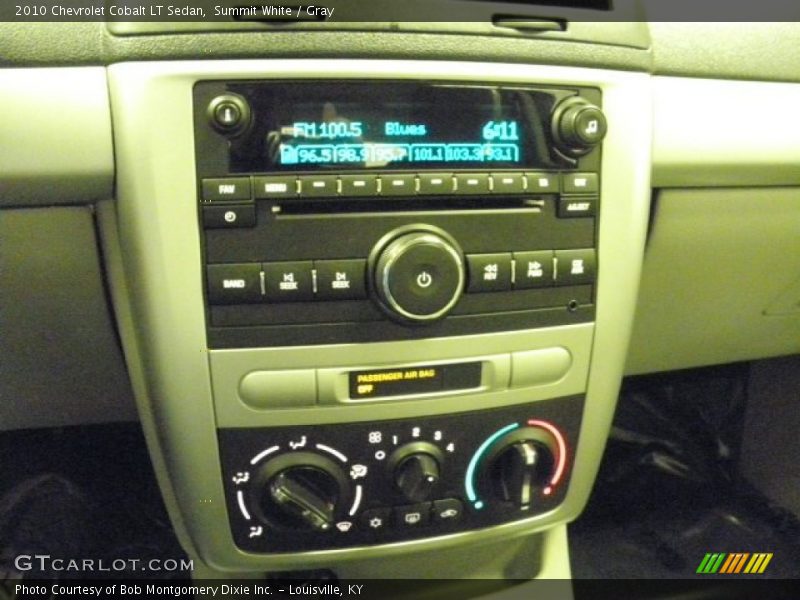 Summit White / Gray 2010 Chevrolet Cobalt LT Sedan