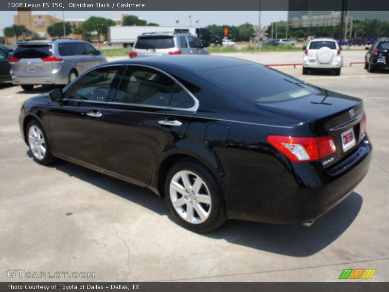 Obsidian Black / Cashmere 2008 Lexus ES 350