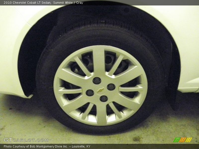 Summit White / Gray 2010 Chevrolet Cobalt LT Sedan