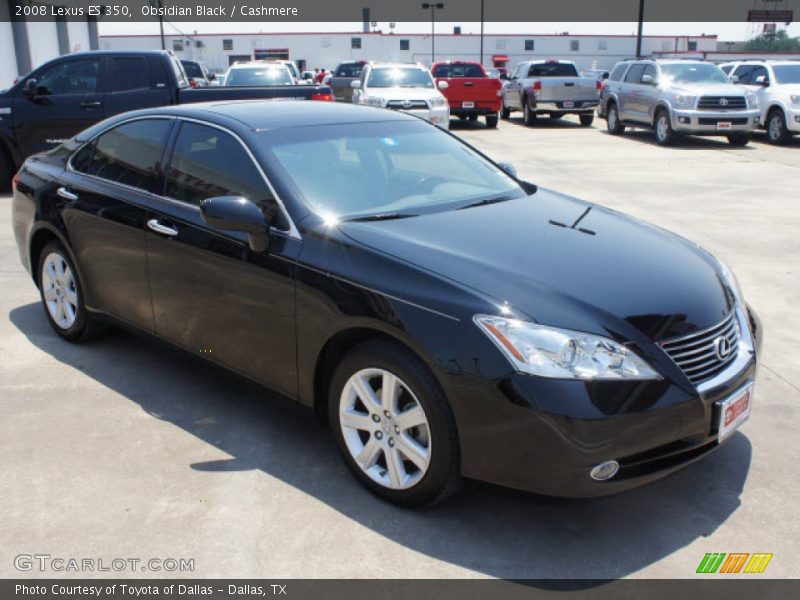 Obsidian Black / Cashmere 2008 Lexus ES 350