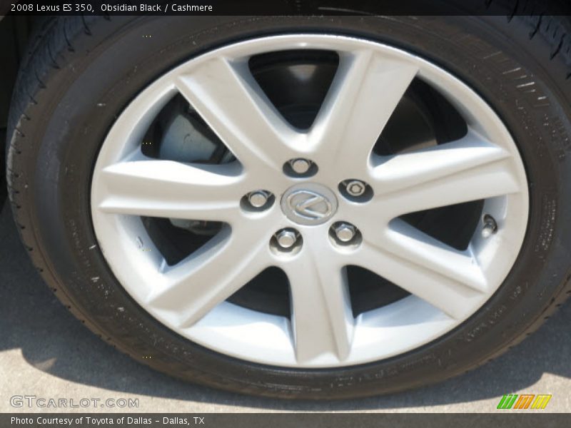 Obsidian Black / Cashmere 2008 Lexus ES 350
