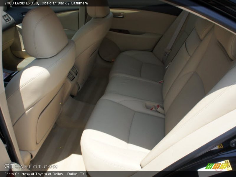 Obsidian Black / Cashmere 2008 Lexus ES 350
