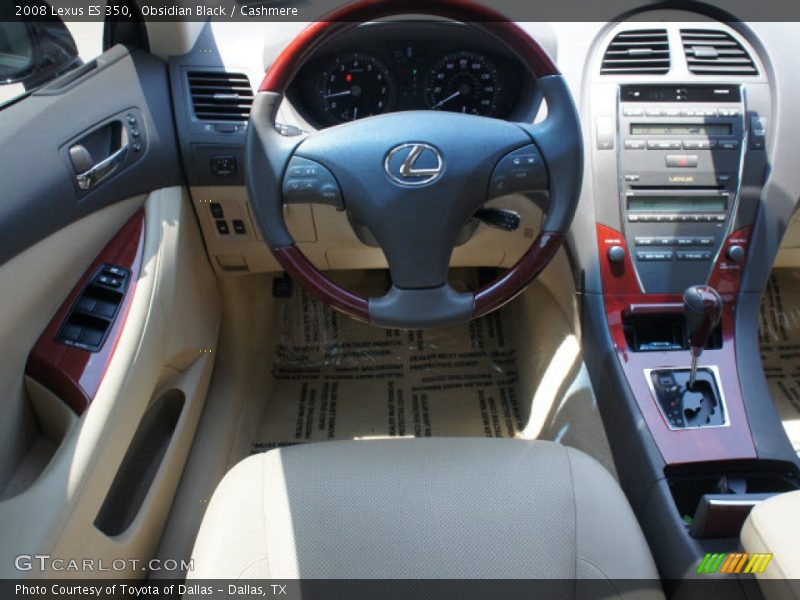 Obsidian Black / Cashmere 2008 Lexus ES 350