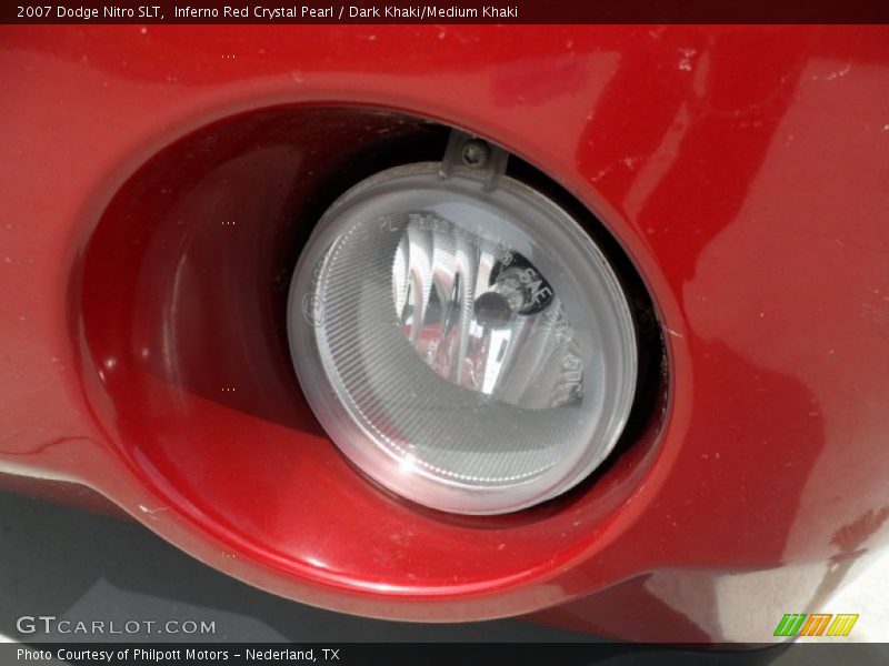 Inferno Red Crystal Pearl / Dark Khaki/Medium Khaki 2007 Dodge Nitro SLT