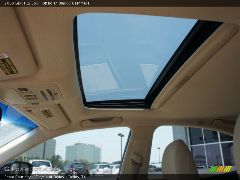 Obsidian Black / Cashmere 2008 Lexus ES 350