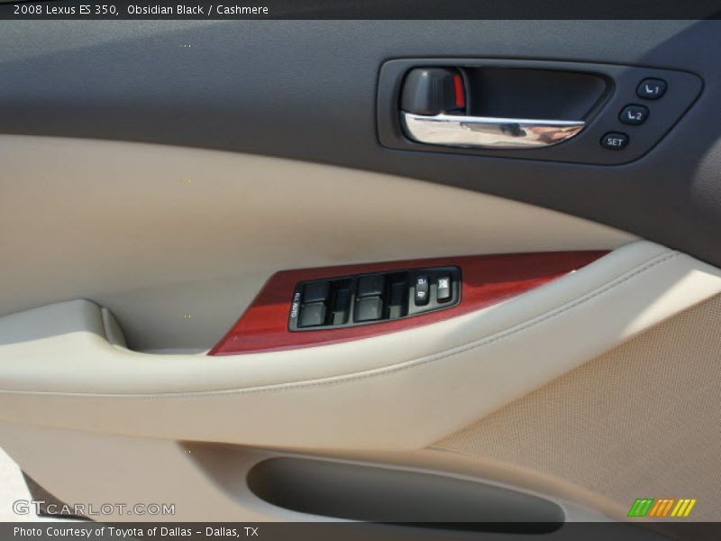 Obsidian Black / Cashmere 2008 Lexus ES 350