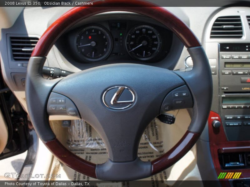 Obsidian Black / Cashmere 2008 Lexus ES 350