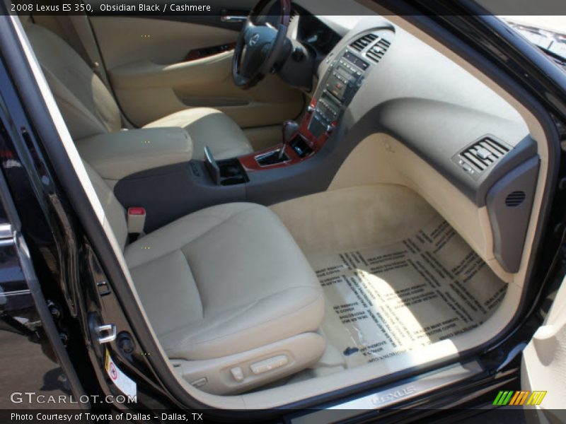 Obsidian Black / Cashmere 2008 Lexus ES 350