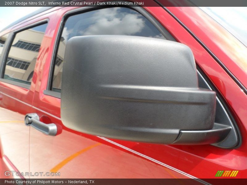 Inferno Red Crystal Pearl / Dark Khaki/Medium Khaki 2007 Dodge Nitro SLT