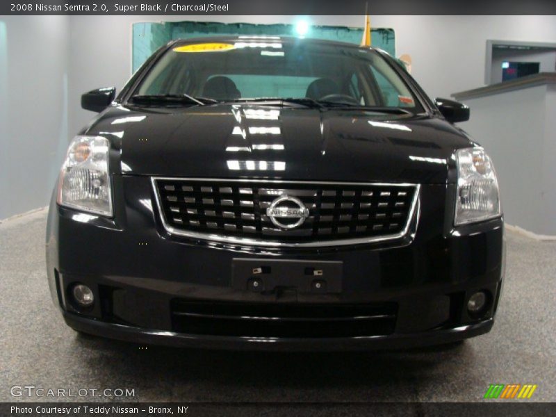Super Black / Charcoal/Steel 2008 Nissan Sentra 2.0