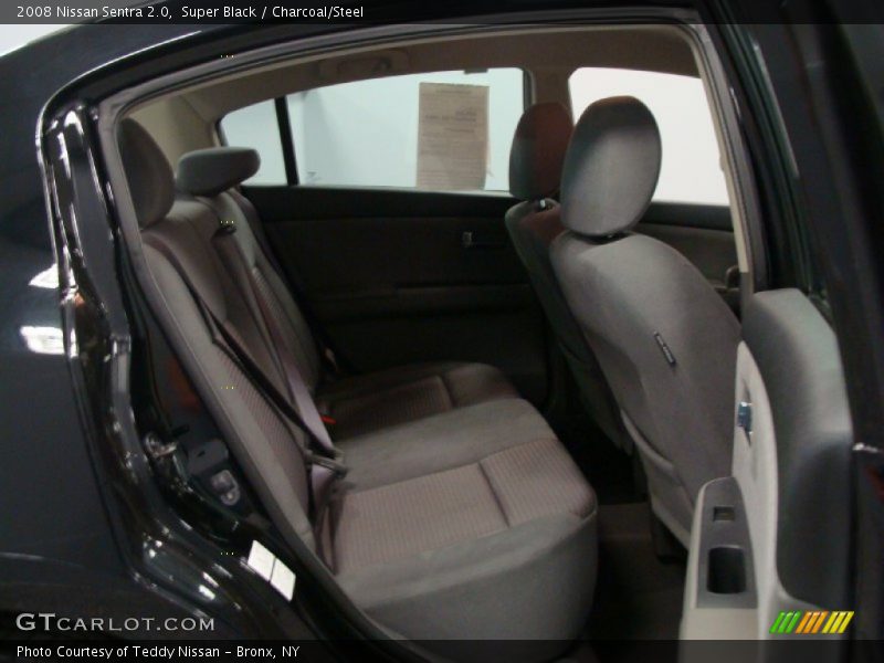Super Black / Charcoal/Steel 2008 Nissan Sentra 2.0