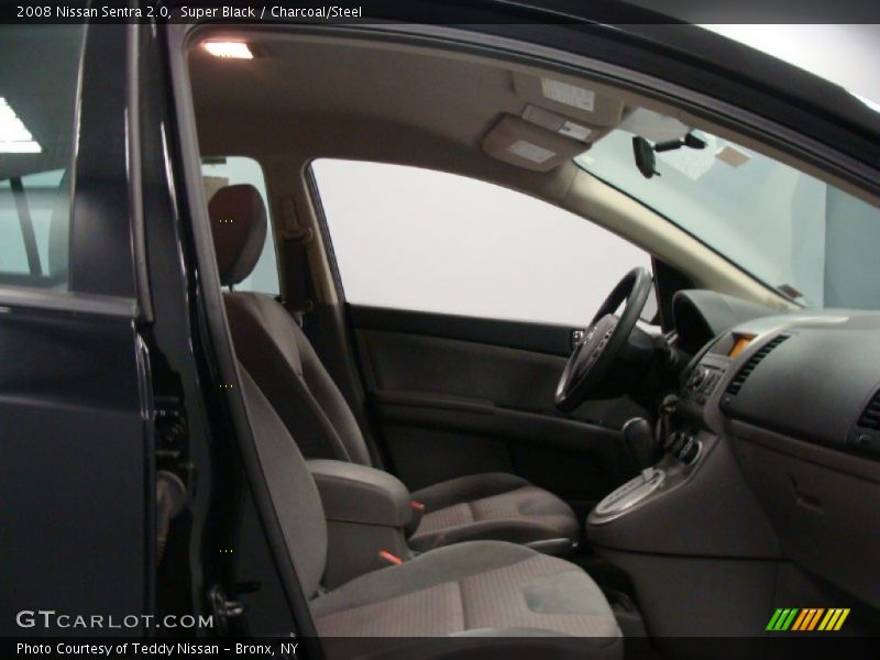 Super Black / Charcoal/Steel 2008 Nissan Sentra 2.0