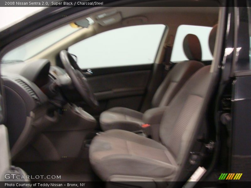 Super Black / Charcoal/Steel 2008 Nissan Sentra 2.0