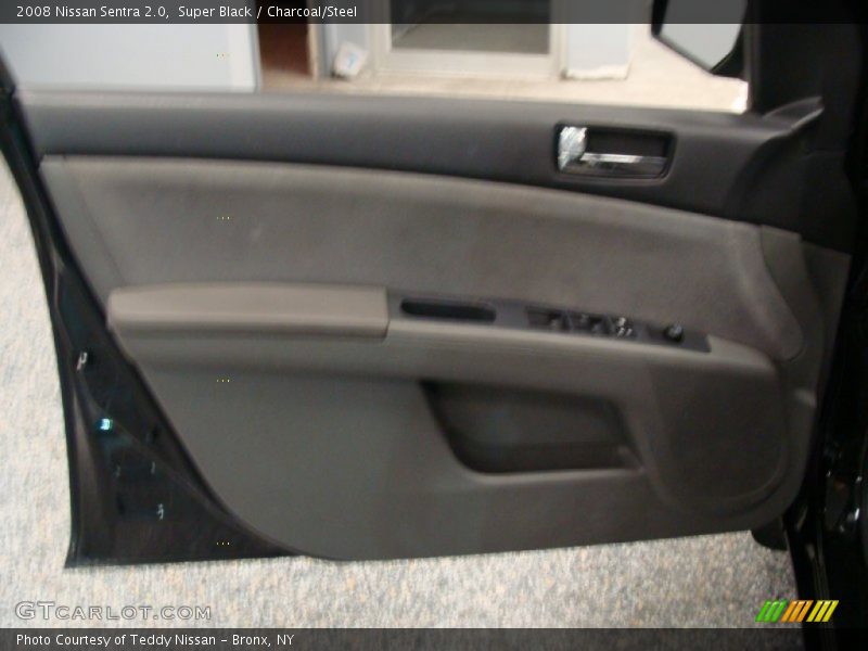 Super Black / Charcoal/Steel 2008 Nissan Sentra 2.0