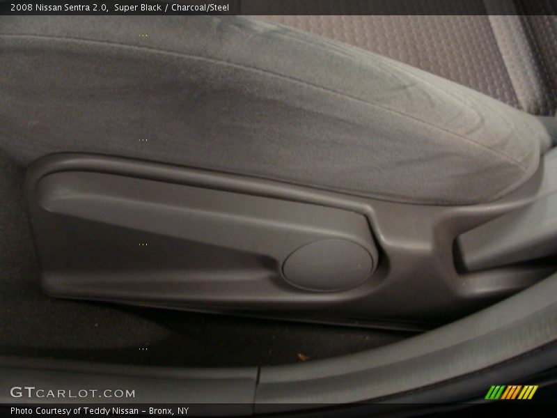 Super Black / Charcoal/Steel 2008 Nissan Sentra 2.0
